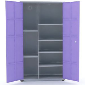 Armário Aço Pandin Alto Multiuso, Mod: AP402 M.USO