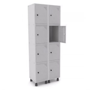 Roupeiro Aço Pandin 08 Portas Pequenas, Mod: GRP 502/8 DI