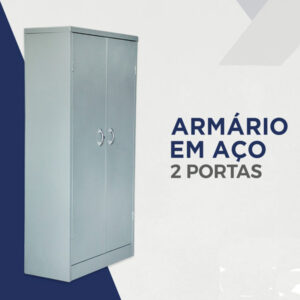 Armário Aço Alto AçoE, Mod: 1,98