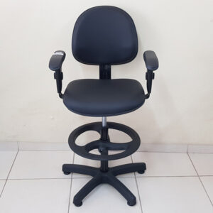 Cadeira Caixa Frisokar Estofada Alta Executiva, Mod: Kit Friso