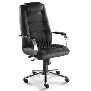 Cadeira Presidente Estofada com Relax, Cod: Cavaletti 03