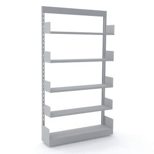 Estante Aço Pandin Biblioteca 5 Prateleiras, Mod; EBSSB 2000