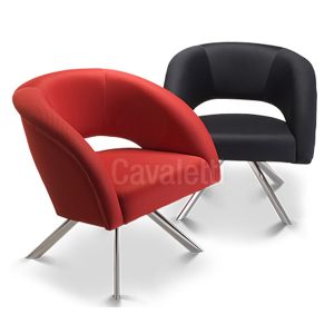 Poltrona Fixa Estofada, Cod: Cavaletti 01