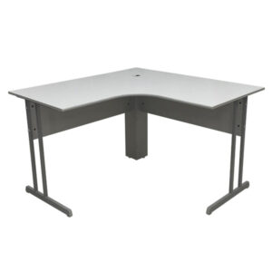 Estação de Trabalho, Mesa em “L” 15mm Angel, Mod: Slim