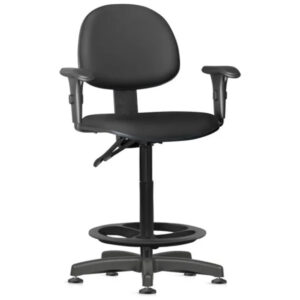 Cadeira Caixa Frisokar C/Back Estofada Alta Executiva, Mod: Kit Friso